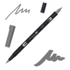 Tombow abt dual brush pen kétvégű filctoll - N35, cool gray 12