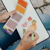 Viviva Sketchbook Cotton vázlatfüzet, 300 g, érdes, 40 oldal - A5 fekvő