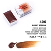 White Nights szilkés akvarellfesték, 2,5 ml - 406, burnt sienna
