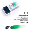 White Nights szilkés akvarellfesték, 2,5 ml - 713, emerald green
