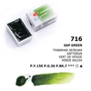 Kép 2/3 - White Nights szilkés akvarellfesték, 2,5 ml - 716, sap green