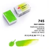 White Nights szilkés akvarellfesték, 2,5 ml - 745, may green