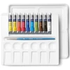 Winsor&Newton Cotman akvarellfesték készlet, 10x8 ml + ecset - Palette