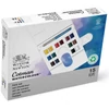 Winsor&Newton Cotman akvarellfesték készlet, 14x1/2 szilke + ecset - Field