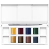 Winsor&Newton Cotman Pocket Set akvarellfesték készlet, 8x1/2 szilke + ecset - Landscape