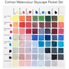 Winsor&Newton Cotman Pocket Set akvarellfesték készlet, 8x1/2 szilke + ecset - Skyscape