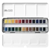 Winsor&Newton Professional akvarellfesték készlet, szilkés - 24x1/2, Complete Travel Tin