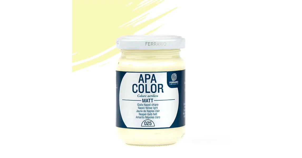 APA Color akrilfesték, 150 ml - 25, naples yellow light - a legjobb ...