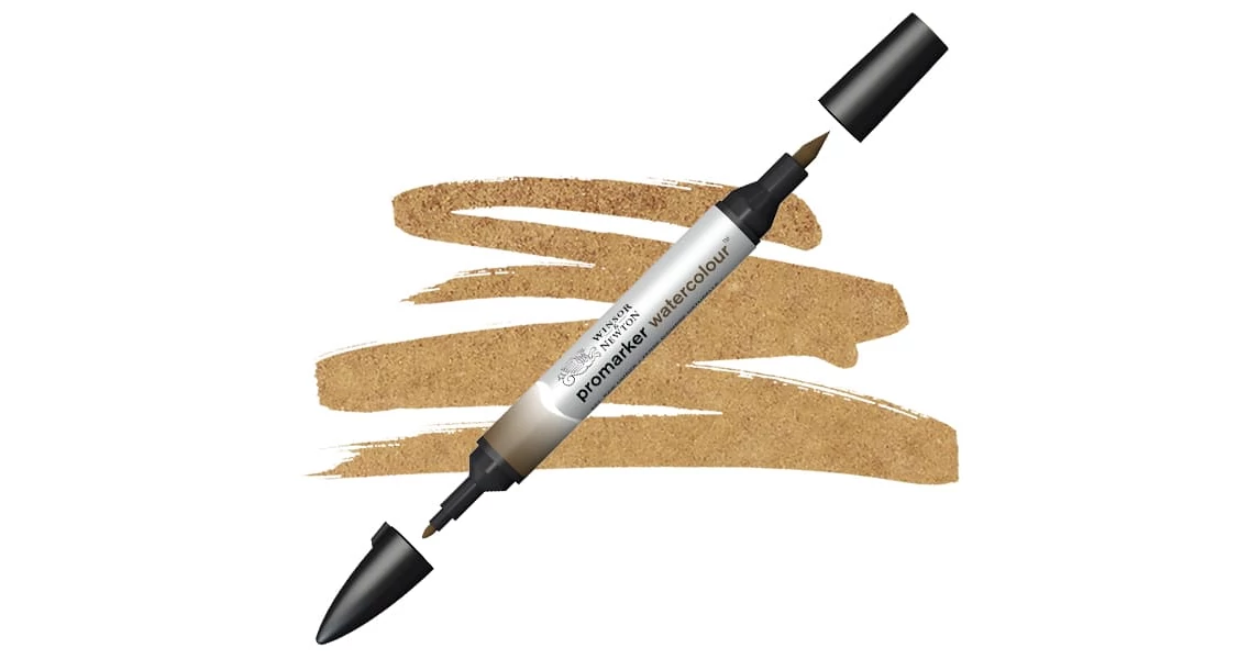 Promarker Watercolour kétvégű akvarell ecsetfilc - 554, raw umber - a ...