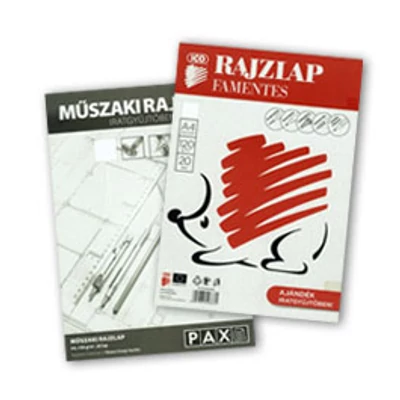 Rajzlapok, műszaki rajzlapok
