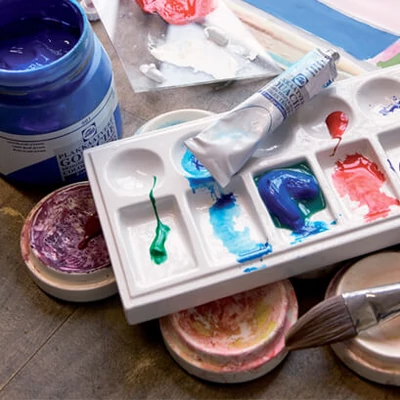 Tempera és gouachefestés