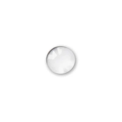 Üveglencse, kerek, 10 mm