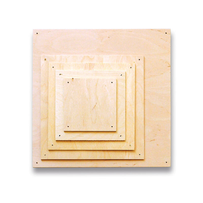Fa lap szalvéta technikához - 12x12 cm, rétegelt lemez