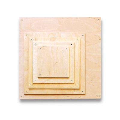 Fa lap szalvéta technikához - 20x20 cm, rétegelt lemez