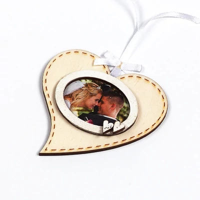 Fafigura csomagban - Ovál keretek, 6 db