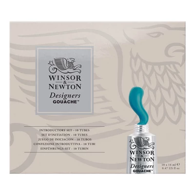 Winsor&amp;Newton Designer’s gouache festék készlet, 10x14 ml
