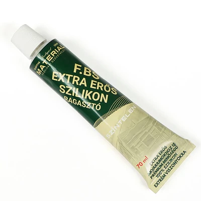 FBS extra erős szilikon ragasztó, színtelen