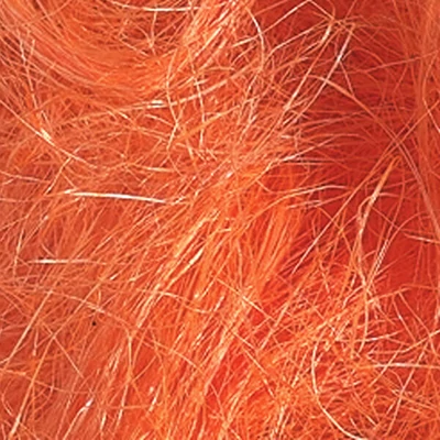 Sisal gyapjú, 50 g - narancs