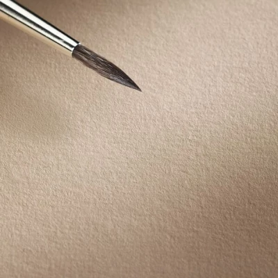 Hahnemühle Toned Watercolour Book akvarellfüzet, 200 g, 30 lap, A6, fekvő, beige