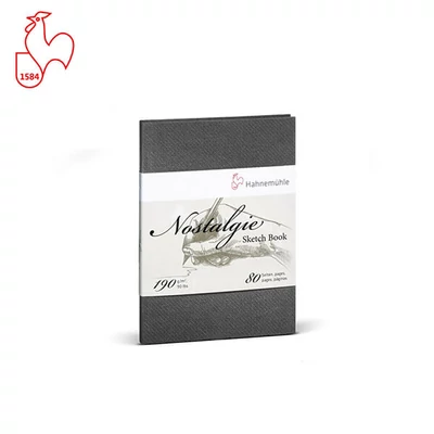Hahnemühle Nostalgie rajz- és vázlatfüzet, 190 g, 40 lap - A6