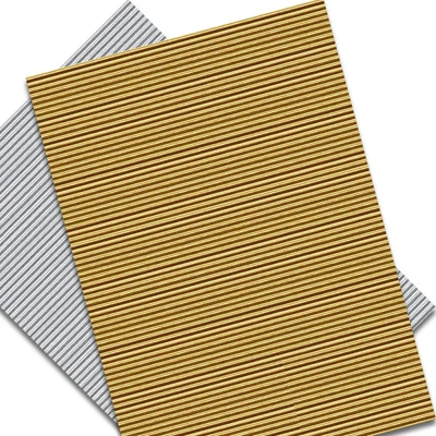 Mikro hullámkarton, 50x70 cm, metál - különféle színekben