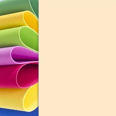 Dekorgumi - testszín