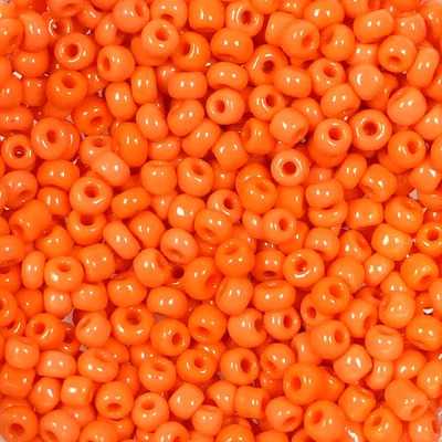 Kásagyöngy, telt színű, 2 mm - narancssárga