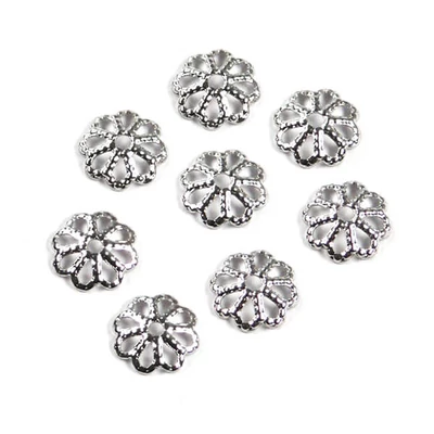 Gyöngykupak - platinum, 8 mm