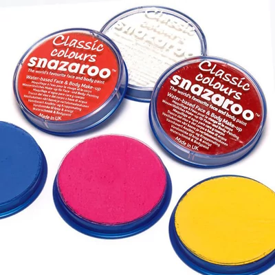 Snazaroo arcfesték korong - különféle színekben