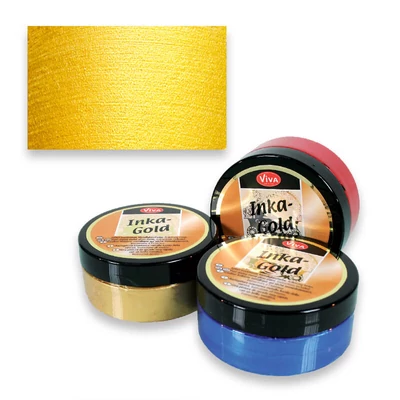 Inka Gold metál festékpaszta, 50 g - gold