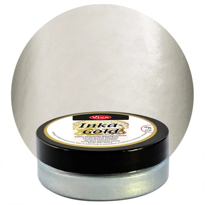 Inka Gold metál festékpaszta, 50 g - silber