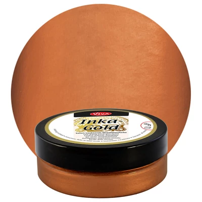 Inka Gold metál festékpaszta, 50 g - kupfer