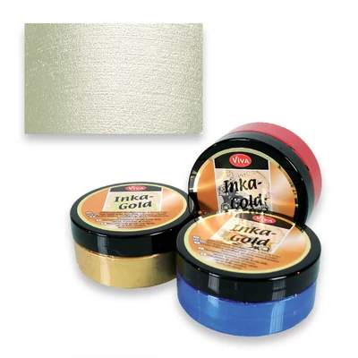 Inka Gold metál festékpaszta, 50 g - platinum