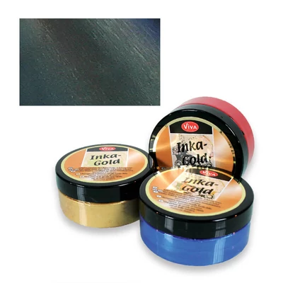 Inka Gold metál festékpaszta, 50 g - graphite