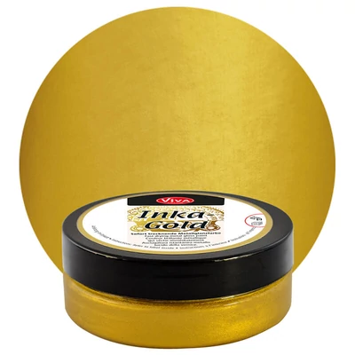 Inka Gold metál festékpaszta, 50 g - alt gold