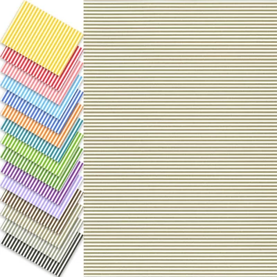 Fotókarton, A4 - mini csíkos - különféle színekben