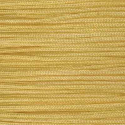 Ékszerzsinór, 0,5 mm vékony, méterben - 07, sárga