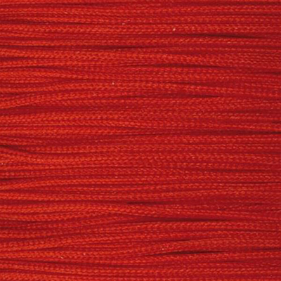 Ékszerzsinór, 0,5 mm vékony, méterben - 28, piros