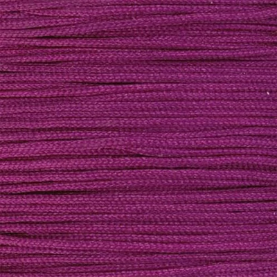 Ékszerzsinór, 0,5 mm vékony, méterben - 36, sötétpink
