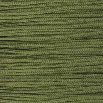 Ékszerzsinór, 0,5 mm vékony, méterben - 65, olivzöld