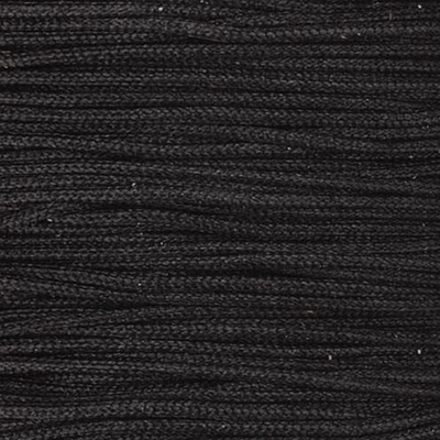 Ékszerzsinór, 0,5 mm vékony, méterben - 89, fekete