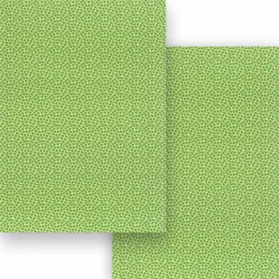 Fotókarton, A4 - Tiny - zöld levelek