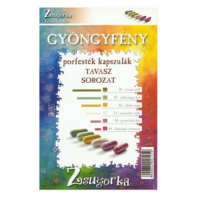 Zsugorka porfesték kapszula - tavasz