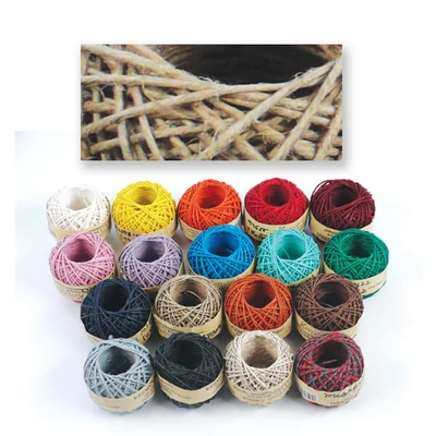 Kenderzsineg gombolyag 20 m - natúr