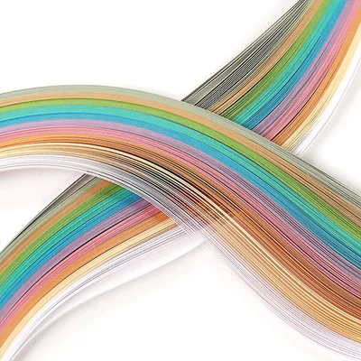 Hobbyművész Quilling papírcsík, 130 g - pasztell, 3 mm, 280 db