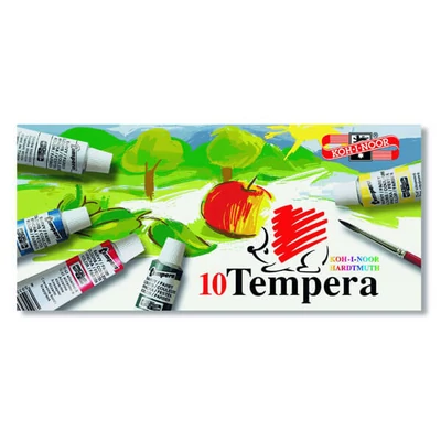 KOH-I-NOOR Süni temperakészlet - 10x16 ml