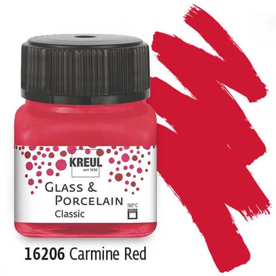 Üveg- és porcelánfesték, Kreul, Classic - kármin