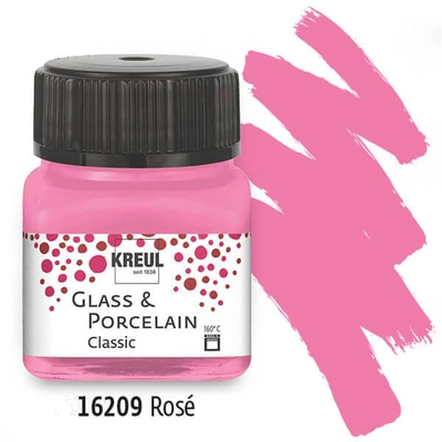 Üveg- és porcelánfesték, Kreul, Classic - 09 rózsaszín