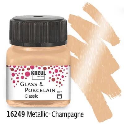 Üveg- és porcelánfesték, Kreul, Classic - metál pezsgő