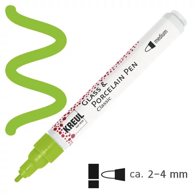 Üveg- és porcelánfilc, Kreul Classic - 08 rezeda